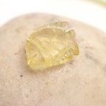 Load image into Gallery viewer, Natural Lemon Quartz Fish Shape Stone, AAA Hand Carved Lemon Quartz Fish Charms for Jewelry Making, 16 MM