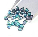 Load image into Gallery viewer, Green Fluorite Clouds Shape Beads, Multi Fluorite Smooth Cloud Shape Beads, Carved Cloud Gemstone Charms, 12 MM, Loose Carved Briolettes