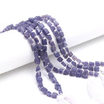 Load image into Gallery viewer, Natural Iolite Faceted Tumble Shape Gemstone Beads, AAA Iolite Nuggets Shape Beads ~ 8" Jewelry Making Wholesale Beads, 5X7-6X8 MM