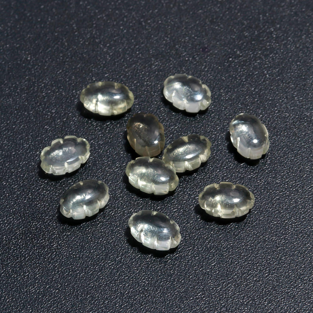 Cute Green Amethyst Clouds Shape Beads, Natural Amethyst Smooth Cloud Beads, Carved Amethyst Cloud Charms, 12 MM, Loose Carved Briolettes