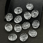 Load image into Gallery viewer, Crytal Quartz Scarab Shape Gemstone Beads, Crystal Quartz Beetle Face Carving Beads, Animal Carvings, Gemstone Charm Beads, 10X12 MM