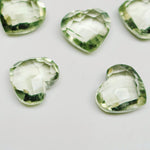 Load image into Gallery viewer, 5,6,7,8,9,10 Pcs 100% Natural Green Amethyst Heart Shape Faceted Briolettes , hand carvedFaceted Gemstone, loose Gemstone For Jewellery 8 mm