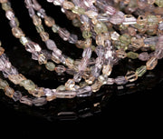 Multi Color Herkimer Quartz Diamond Beads, Colorful Herkimer Straight Drill Diamond Gemstones, 4-6 MM, Diamond Necklace Beads