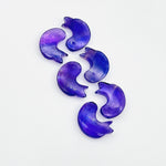 Load image into Gallery viewer, Natural Amethyst Dolphin Carving, Hand Carved Dolphin Shape Gemstone, 15 MM, Feminine Energy Fish Charm Healing Crystal, Carved Beads