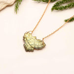 Load image into Gallery viewer, Natural Labradorite Eagle Necklace, Flashy Labradorite Hand Carved Eagle Necklace for Gift, 30 MM, Carved Bird Jewelry, Gift for Women's