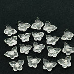 Load image into Gallery viewer, Natural Crystal Quartz Butterfly Shape Gemstone Beads, Handmade Faceted Butterfly Shape Carving Beads, Crystal Briolettes Beads 14x10 MM