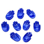 Load image into Gallery viewer, Lapis Lazuli Hamsa Shape Carving Gemstones, 25 MM Palm Shape Gemstone, Healing Power Of Hamsa, Hand Carved Jewelry Making Charms