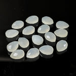 Load image into Gallery viewer, Natural White Moonstone Faceted Pear Shape Beads, 9X12 MM AAA+ Quality Moonstone Briolette's Beads, Matched Pairs, Jewelry Making Beads
