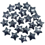 Load image into Gallery viewer, AAA Black Sunstone Star Shape Briolettes, Sunstone Star Beads, Hand Carved Sunstone Star for DIY Crafts, Shiny Black Star for Jewelry, 15 MM