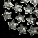 Load image into Gallery viewer, AAA Crystal Quartz Star Shape Briolettes, Natural Clear Quartz Star Gemstone for Jewelry Making, Faceted Clear Quartz Star Charms, 15 MM
