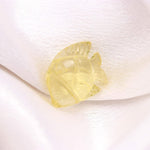 Load image into Gallery viewer, Natural Lemon Quartz Fish Shape Stone, AAA Hand Carved Lemon Quartz Fish Charms for Jewelry Making, 16 MM