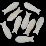 Load image into Gallery viewer, Natural Mother Of Pearl Fish Shape Carving Beads, Home Decor and Jewelry Making Fish Gemstones, 30 MM Loose Gemstone Fishes