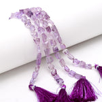 Load image into Gallery viewer, AAA Natural Pink Amethyst Faceted Tumble Beads ~ 6X8 MM Pink Amethyst Nuggets Shape Beads ~ 8" Strand Fancy Jewelry Making Beads Loose Beads