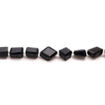 Load image into Gallery viewer, AAA Black Tiger Eye Nuggets Shape Beads, Tumble Shape Gemstone Beads, 6X8-7-9MM, 8" Faceted Jewelry Making Loose Beads