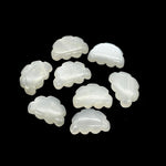 Load image into Gallery viewer, Natural White Moonstone Clouds Shape Beads, Flashy Moonstone Cloud Shape Stone, Smooth Gemstone For Jewlery 17X12 MM, Hand Carved Clouds