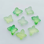 Load image into Gallery viewer, Beautiful Green Chalcedony Butterfly Shape Gemstone Beads, Hand Carved Butterfly Shape Beads, Smooth Fancy Beads For Jewelry, 13X9-14X10 MM
