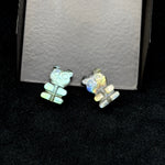 Load image into Gallery viewer, Beautiful Tiny Labradorite Teddy Bear Gemstone, 10X15 MM Carving Gummy Bear Beads For Jewelry, Natural Labradorite Teddy Bear Charms
