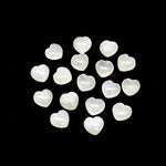 Load image into Gallery viewer, Natural White Moonstone Heart Shape Briolette's, Smooth Heart Shape Beads, Hand Carved Gemstones, Jewelry and Craft Wholesale Beads 8 MM