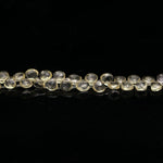Load image into Gallery viewer, Lemon Quartz Heart Shape Beads, AAA Lemon Heart Shape Briolettes, Faceted Heart Beads, 5 MM Gemstone Beads, 6" Strand Jewelry Making Beads