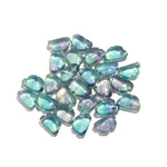 Load image into Gallery viewer, Green Fluorite Clouds Shape Beads, Multi Fluorite Smooth Cloud Shape Beads, Carved Cloud Gemstone Charms, 12 MM, Loose Carved Briolettes