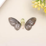 Load image into Gallery viewer, Pretty Tourmaline Butterfly Shape Gemstone, Natural Brown Tourmaline Hand Carved Butterfly Shape Beads, 19MM Loose 3 Stone, Beautiful Insect