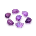 Load image into Gallery viewer, Carved Amethyst Clouds Shape Beads, Natural Amethyst Faceted Cloud Beads, Purple Amethyst Cloud Charms, 12 MM, Loose Carved Briolettes