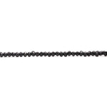 Load image into Gallery viewer, Black Tourmaline Faceted Round Beads, Natural Black Tourmaline Micro Beads, 2 MM Beads for Jewelry Making, 13 Inches, Wholesale Beads
