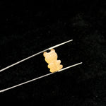 Load image into Gallery viewer, Beautiful Peach Moonstone Teddy Bear Gemstone, 10X15 MM Minimalist Carving Gummy Bear Beads For Jewelry, Loose Teddy Charm Beads For Jewelry