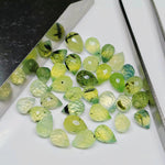 Load image into Gallery viewer, 2,3,4,5,6 pcs 100% Natural Prehnite Drop Shape Gemstone, Natural Drop Shape Gemstone, Gemstone for Jewlery, 3X5- 7X4.5 mm (Approx)