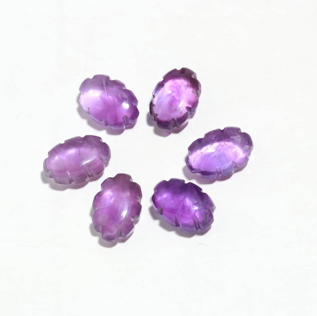 AAA Purple Amethyst Clouds Shape Beads, Natural Amethyst Smooth Cloud Shape Stones, Carved Amethyst Cloud Charms, 12 MM, Loose Briolettes