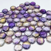 2,3,4,5pcs 100% Natural Ametrine Fancy Shape Carved Gemstone, Loose Gemstone, Fancy Shape Gemstone For Jewellery, Carved Gemstone 11 mm