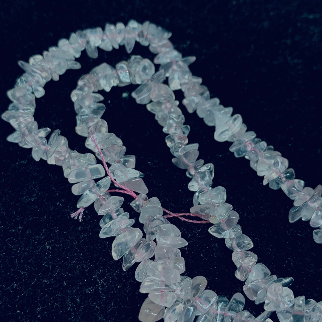 AAA quality 100% Natural Rose Quartz Chip shape beads, 16" inch strand, Beads Strand, Chip Shape gemstone for Jewellery, 4 mm