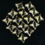 Load image into Gallery viewer, Natural Lemon Quartz Ninja Star Shape Carving Beads, Ninja Star Shape Gemstone Beads, 11X15 MM Jewelry Making Beads, Star Shape Briolettes
