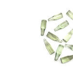 Load image into Gallery viewer, Miniature Natural Green Amethyst Bottle Carving Beads, Bottle Shape Carved Gemstone, Jewelry Making Charms, 7X21 MM Amethyst Tiny Bottle