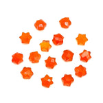 Load image into Gallery viewer, Natural Carnelian Little Stars, Carnelian Star Shape Beads, 6 MM Star Shape Gemstone for Jewelry, 6 Sides Carving Star Beads