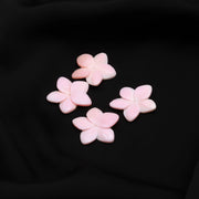 1 Pc Mother of Pearl Flower Shape Carving Beads, AAA Pink Pearl Flower Shape Gemstone, Carved Flowers, 29 MM, Center Drill