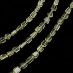 Load image into Gallery viewer, Natural Lemon Quartz Faceted Tumble Shape Gemstone Beads, Lemon Quartz Nuggets Shape Beads, 8" Fancy Wholesale Jewelry Beads, 6X8-7X9 MM