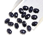 Load image into Gallery viewer, Gorgeous Black Sunstone Clouds Shape Briolettes, Hand Carved AAA Sunstone Faceted Cloud Shape Beads, Loose Wholesale Gemstones, 12 MM