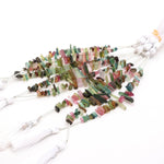 Load image into Gallery viewer, Natural Tourmaline Stick Shape Beads, Multi Tourmaline Rough Pencil Beads, Tourmaline Side Drill Jewelry Beads, 6-15 MM, 4" Strand
