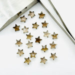Load image into Gallery viewer, Natural Smokey Quartz Stars Shape Briolettes, AAA Brown Smokey Quartz Star Shape Beads, Jewelry Making Loose Gemstones, 6 MM Mini Star Charm