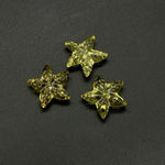 Load image into Gallery viewer, Lemon Quartz Star Fish Shape Gemstone, Natural Lemon Quartz Fish Shape Carved Beads, Star Fish Carvings, Handmade Carvings 20 MM