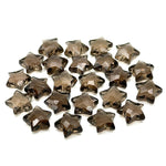 Load image into Gallery viewer, Natural Smokey Quartz Star Shape Briolettes, AAA Brown Quartz Faceted Star Beads, Wholesale Loose Beads for Jewelry, 12 MM, Star Crystals