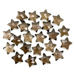 Load image into Gallery viewer, Natural Smokey Quartz Star Shape Briolettes, AAA Brown Quartz Faceted Star Beads, Wholesale Loose Beads for Jewelry, 12 MM, Star Crystals