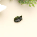 Load image into Gallery viewer, Natural Green Tourmaline Fish Shape Beads, AAA Tourmaline Carved Fish Shape Stone, 15 MM