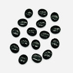 Load image into Gallery viewer, Natural Black Onyx Scarab Shape Gemstone Beads, Black Onyx Beetle Face Carving Beads, Animal Carvings Gemstone Charm Beads, 10X12 MM