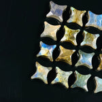 Load image into Gallery viewer, Flashy Labradorite Ninja Star Shape Carving Beads, Fancy Star Shape Gemstone Beads, 11X15 MM Jewelry Making Star Shape Briolettes Beads
