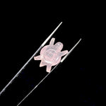 Load image into Gallery viewer, Natural Rose Quartz Turtle Shape Carving, AAA Rose Quartz Turtle Shape Gemstone, 16 MM Loose Gemstones, Harmony in Stone, Healing Stone