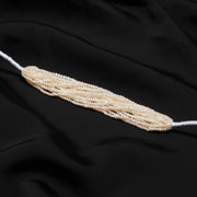 Tiny White Uneven Pearls, Freshwater Plain Pearl Beads, 2-2.5 MM Pearls, 5 Inch Strand, High Luster Pearl for Jewelry Making