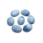Load image into Gallery viewer, AAA Blue Opal Carved Oval Shape Beads, Hand Carved Gemstone Beads, Loose Carving Cabochons, 12X16 MM Blue Opal Floral Oval Charms