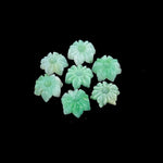 Load image into Gallery viewer, Green Chrysoprase Carved Flower Shape Beads, Natural Chrysoprase Flower Carving, Green Flower for Jewelry Making, 12 MM, Floral Gemstones